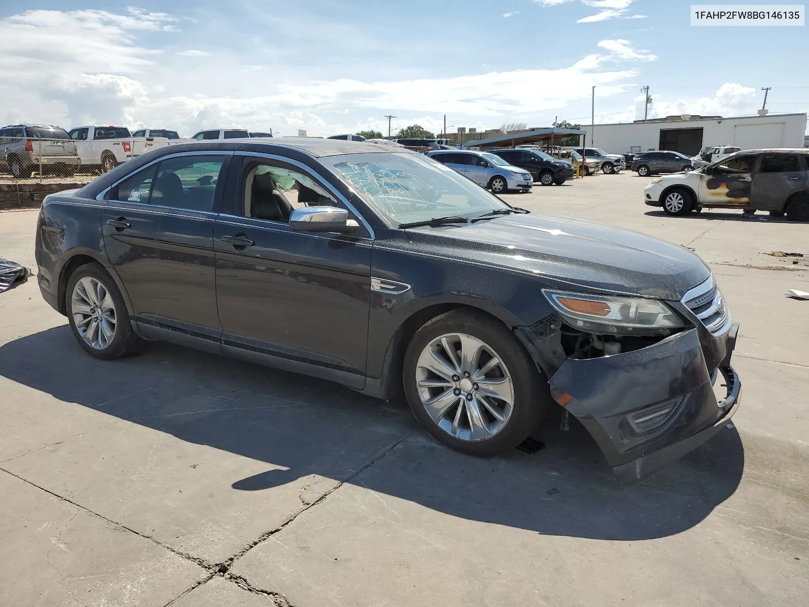 2011 Ford Taurus Limited VIN: 1FAHP2FW8BG146135 Lot: 63864084