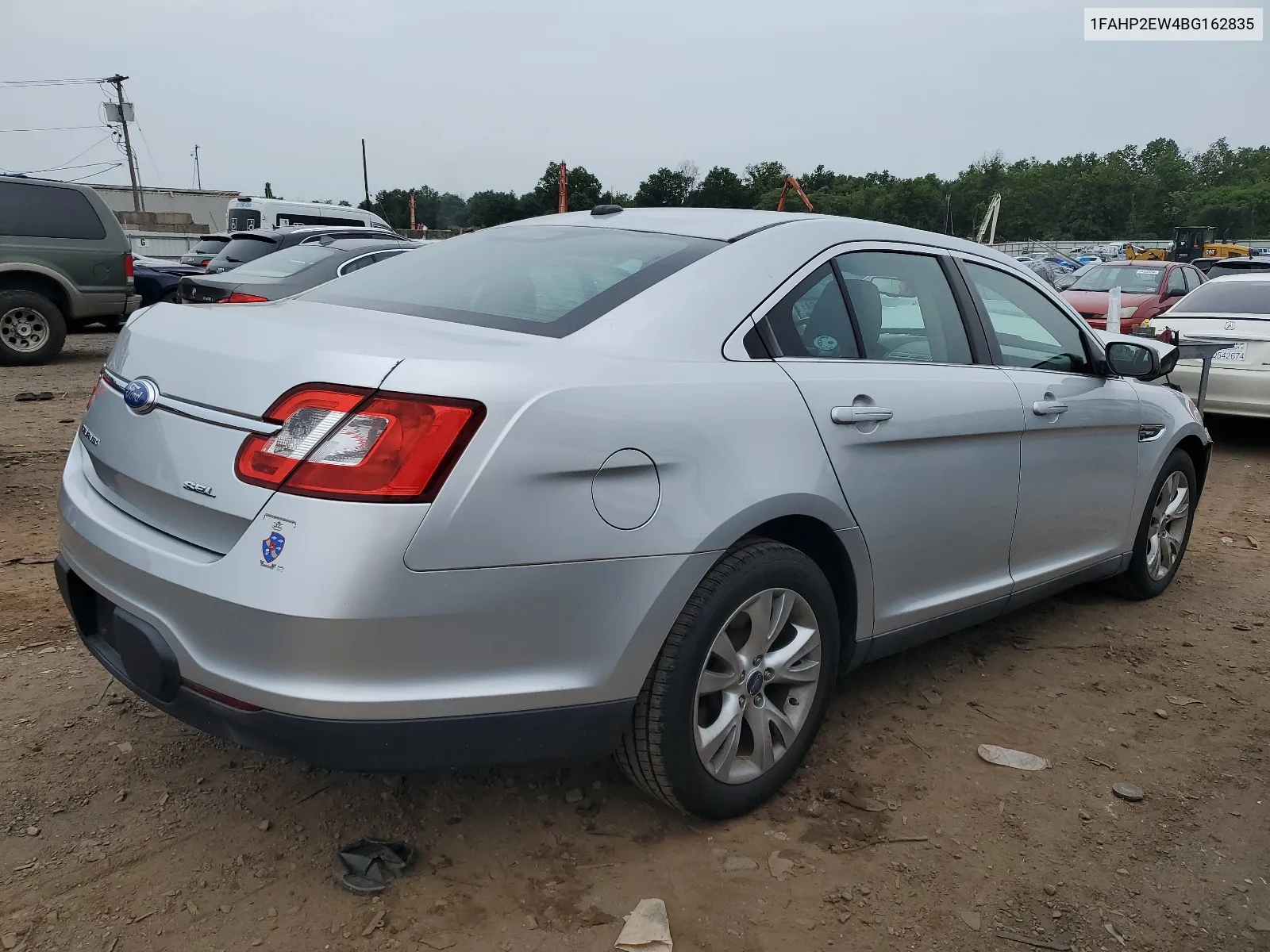 2011 Ford Taurus Sel VIN: 1FAHP2EW4BG162835 Lot: 64473104