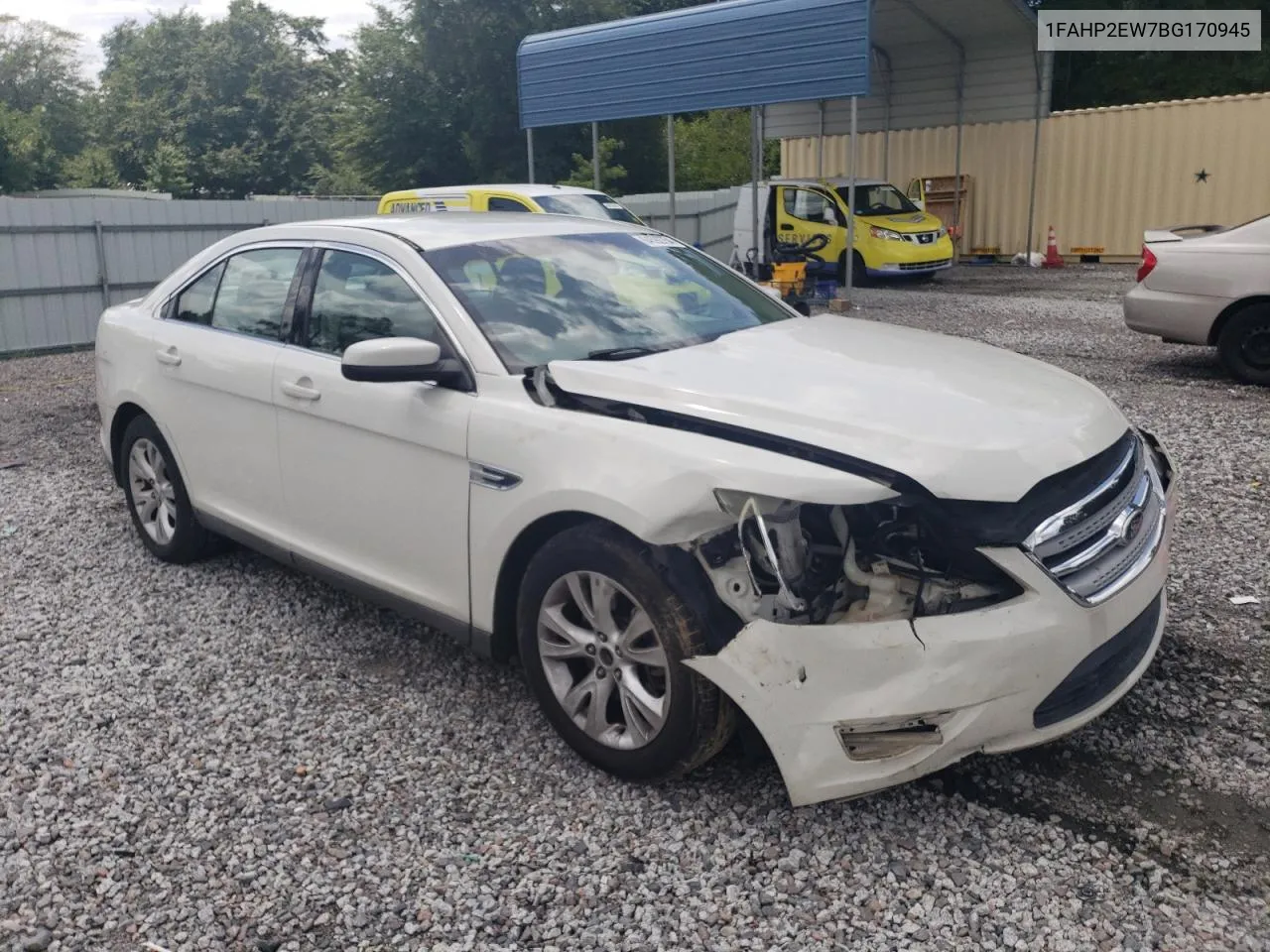 2011 Ford Taurus Sel VIN: 1FAHP2EW7BG170945 Lot: 64592754