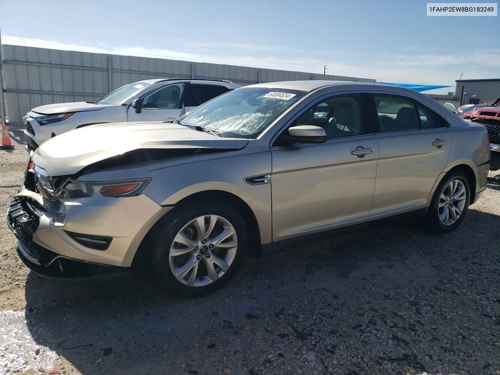 2011 Ford Taurus Sel VIN: 1FAHP2EW8BG183249 Lot: 64684534