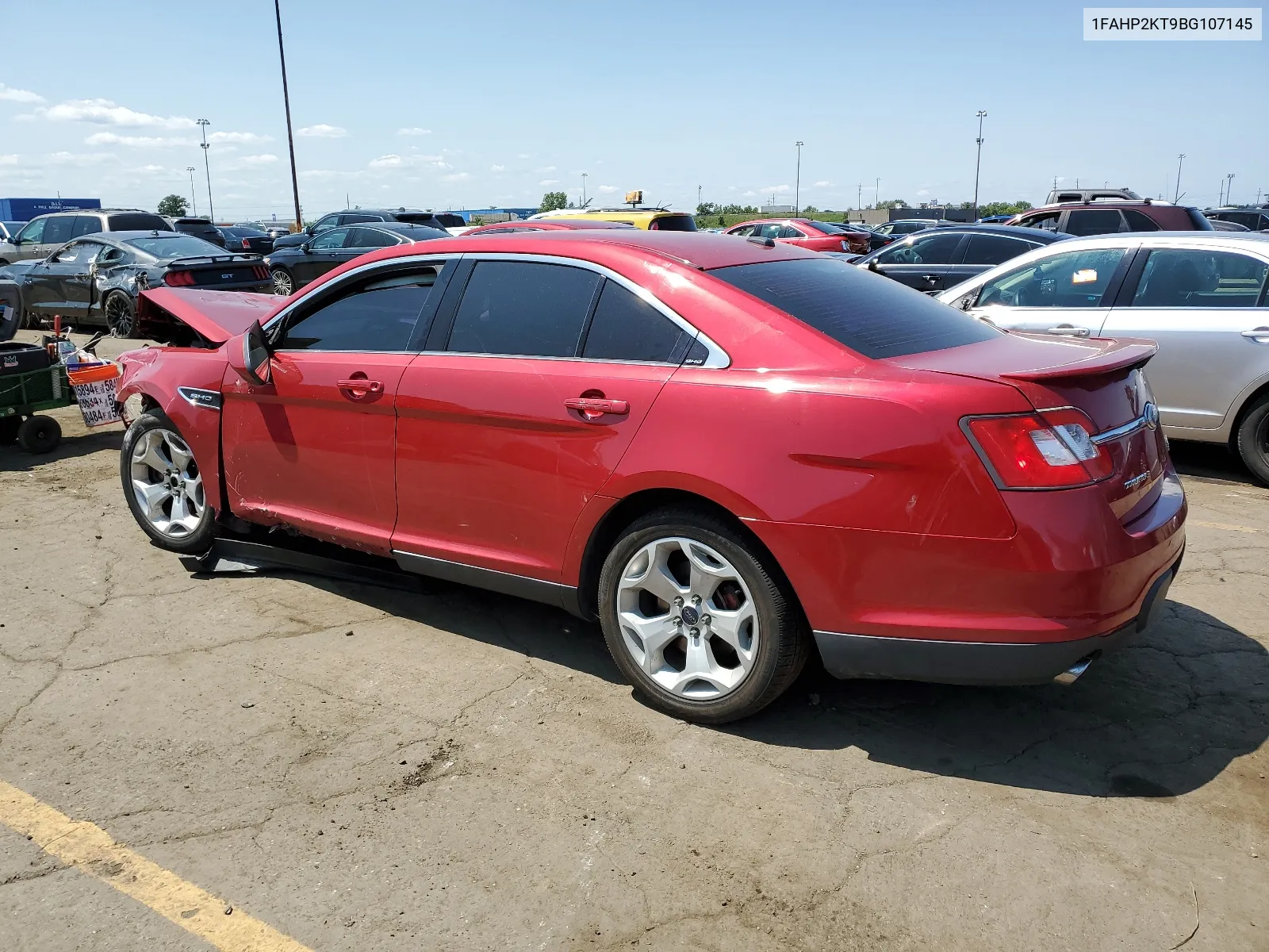 2011 Ford Taurus Sho VIN: 1FAHP2KT9BG107145 Lot: 64684634