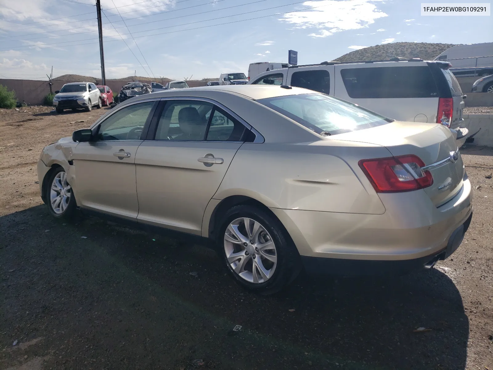 2011 Ford Taurus Sel VIN: 1FAHP2EW0BG109291 Lot: 65082254