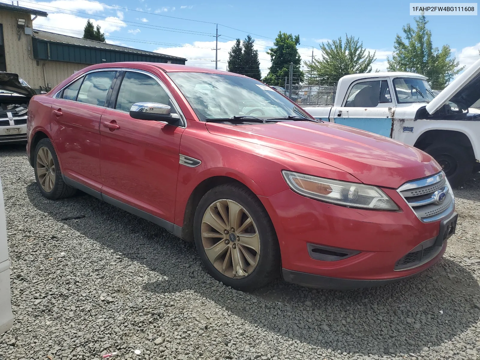 1FAHP2FW4BG111608 2011 Ford Taurus Limited