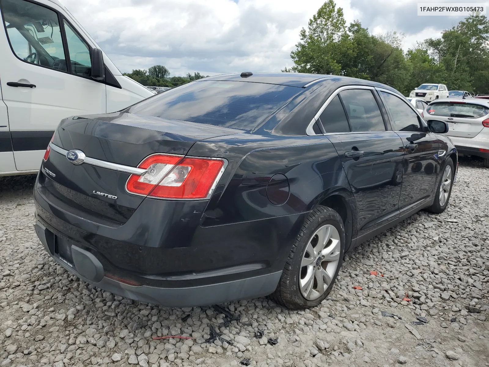 2011 Ford Taurus Limited VIN: 1FAHP2FWXBG105473 Lot: 65670014