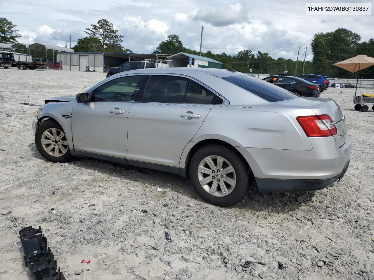 2011 Ford Taurus Se VIN: 1FAHP2DW0BG130837 Lot: 65788674