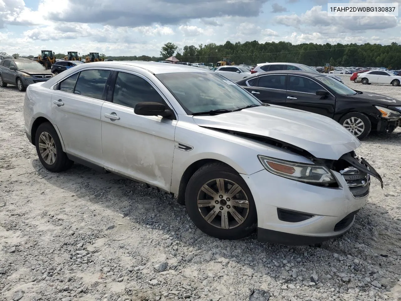 2011 Ford Taurus Se VIN: 1FAHP2DW0BG130837 Lot: 65788674