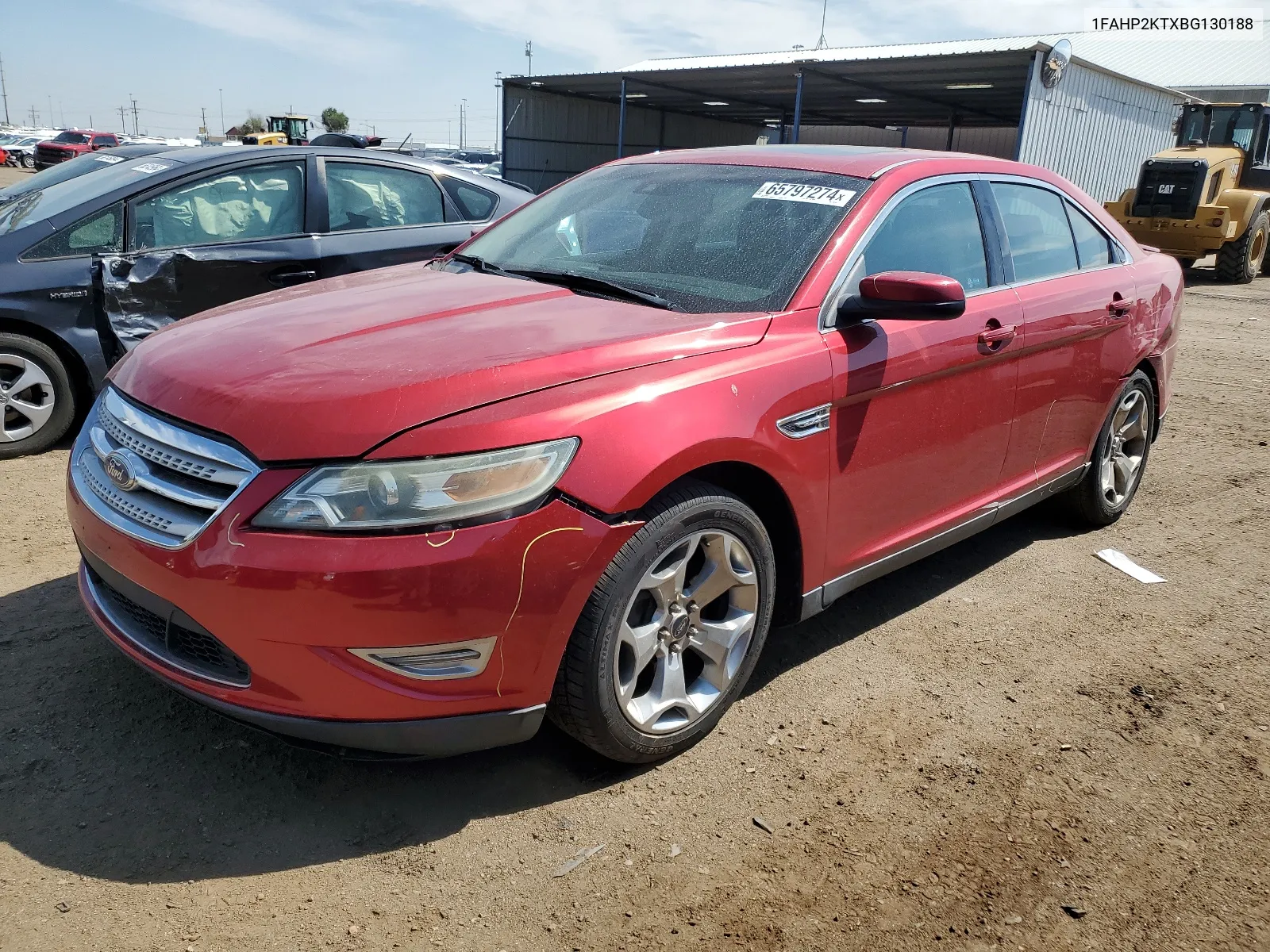 2011 Ford Taurus Sho VIN: 1FAHP2KTXBG130188 Lot: 65797274