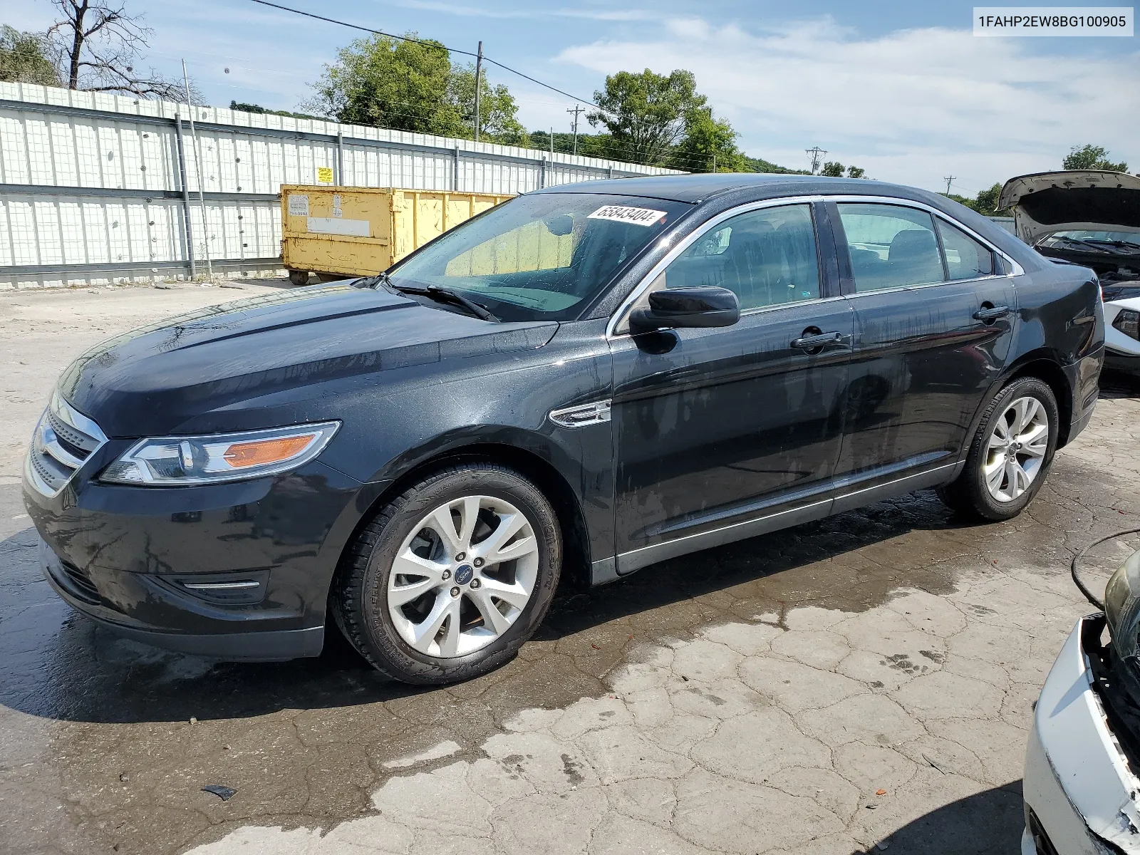 2011 Ford Taurus Sel VIN: 1FAHP2EW8BG100905 Lot: 65843404