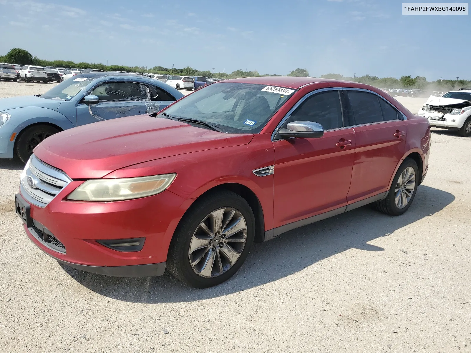 1FAHP2FWXBG149098 2011 Ford Taurus Limited