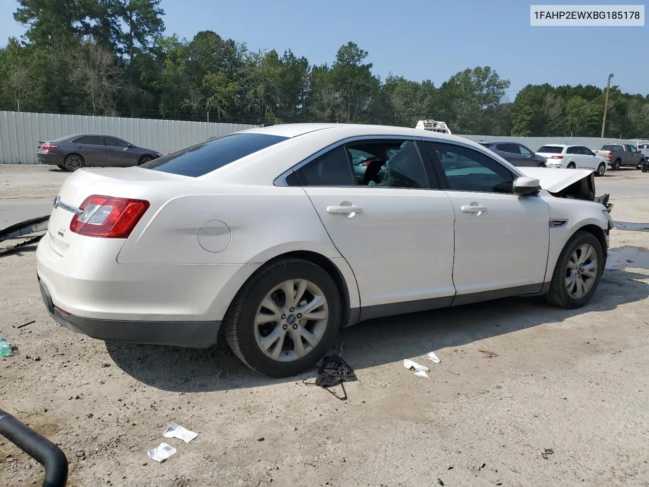 2011 Ford Taurus Sel VIN: 1FAHP2EWXBG185178 Lot: 66315654