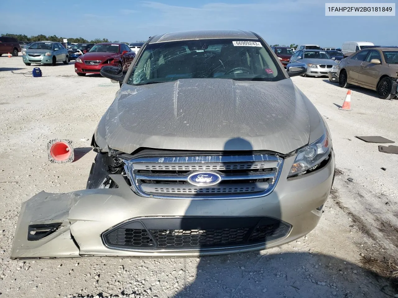 2011 Ford Taurus Limited VIN: 1FAHP2FW2BG181849 Lot: 66909243