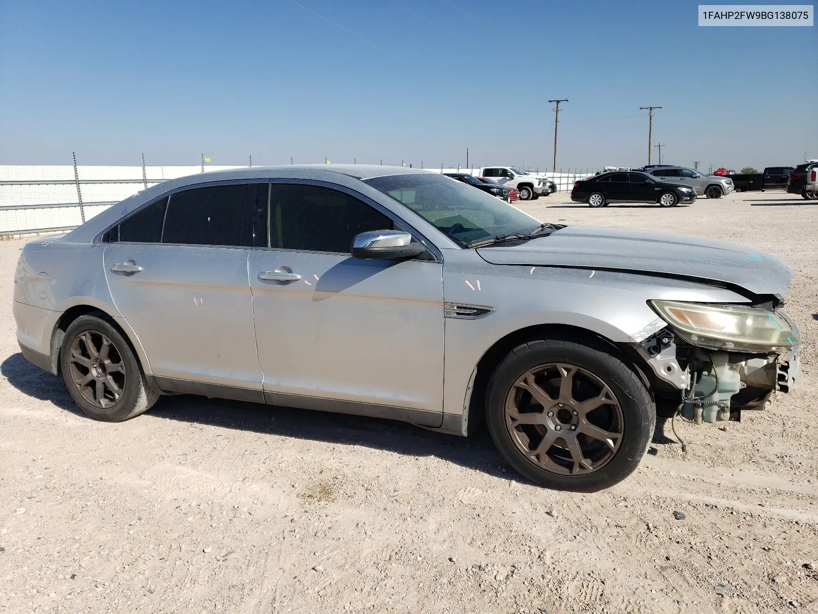 2011 Ford Taurus Limited VIN: 1FAHP2FW9BG138075 Lot: 66935864