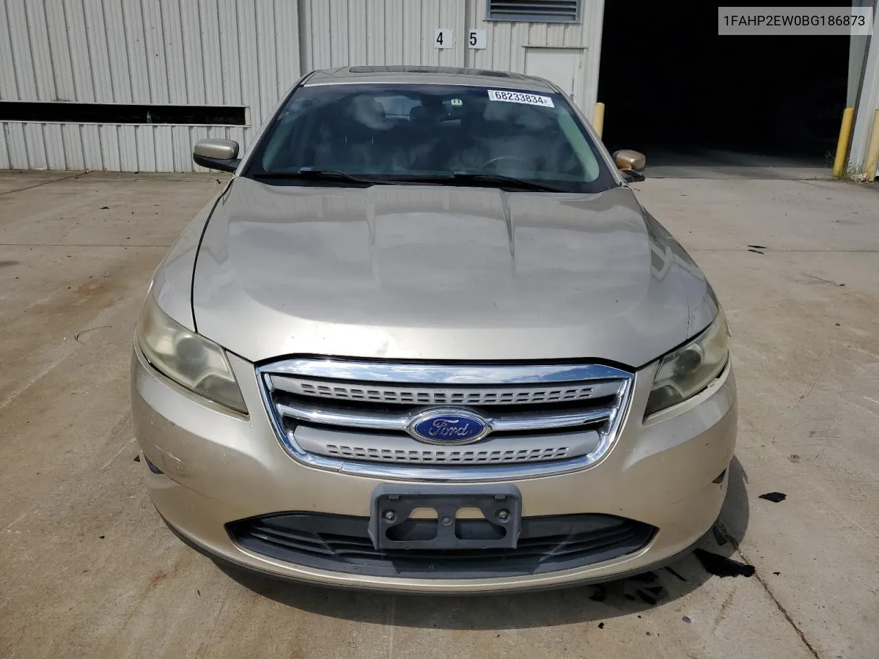 2011 Ford Taurus Sel VIN: 1FAHP2EW0BG186873 Lot: 68233834