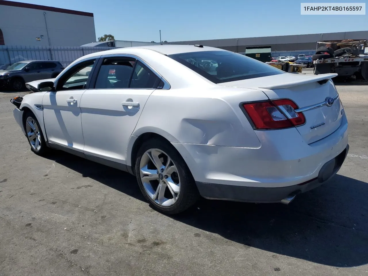 1FAHP2KT4BG165597 2011 Ford Taurus Sho