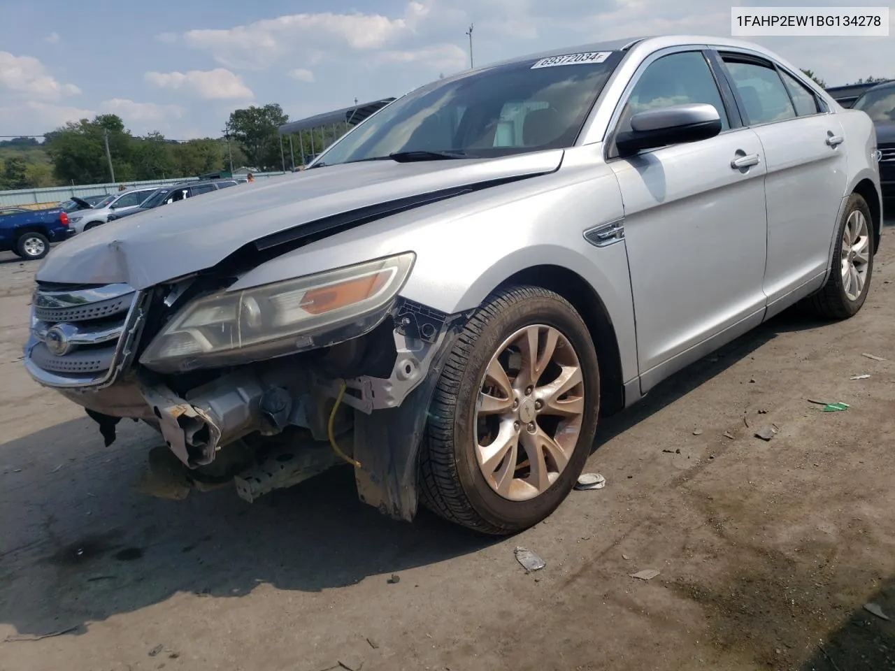 2011 Ford Taurus Sel VIN: 1FAHP2EW1BG134278 Lot: 69372034