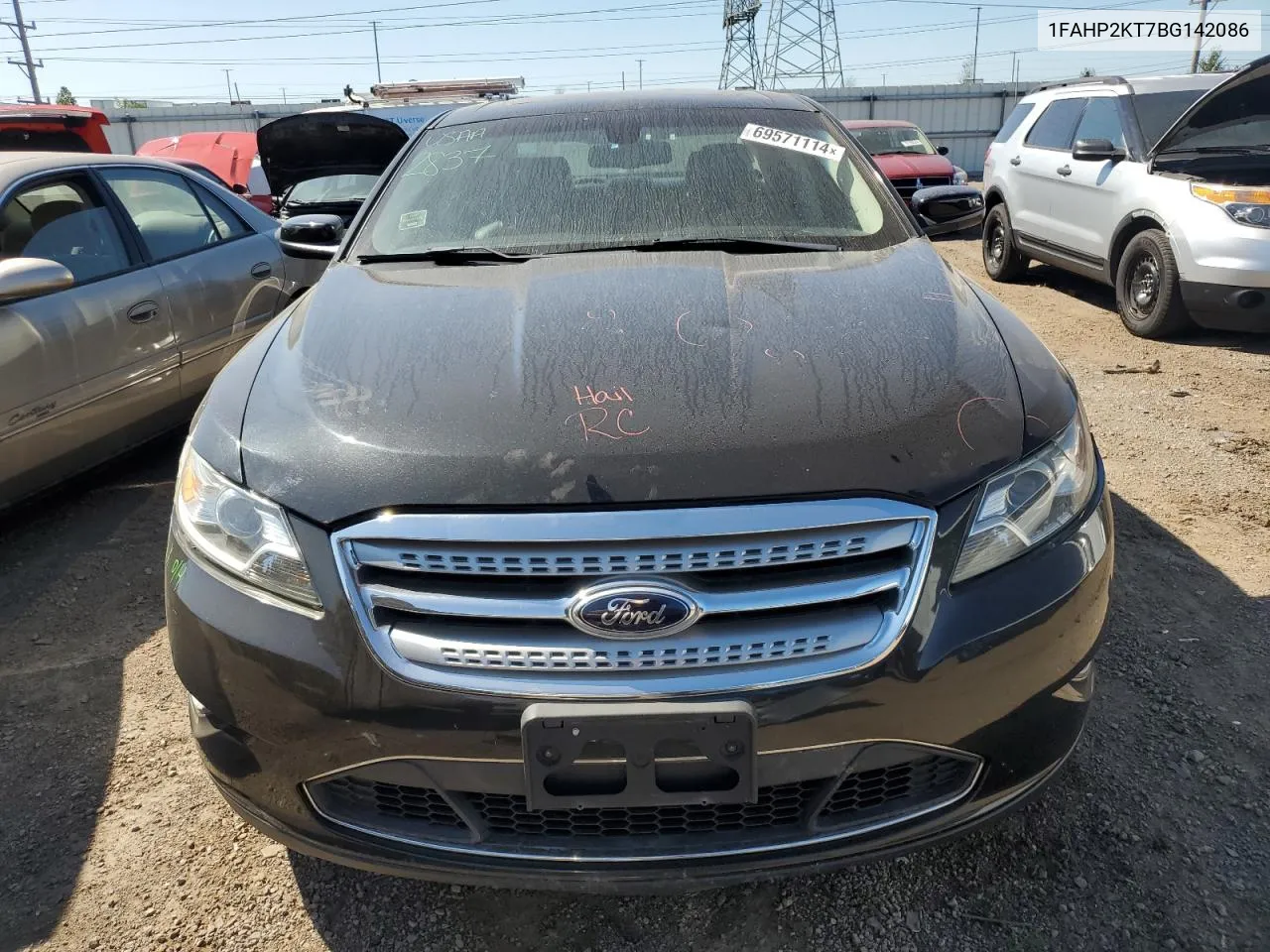 2011 Ford Taurus Sho VIN: 1FAHP2KT7BG142086 Lot: 69571114