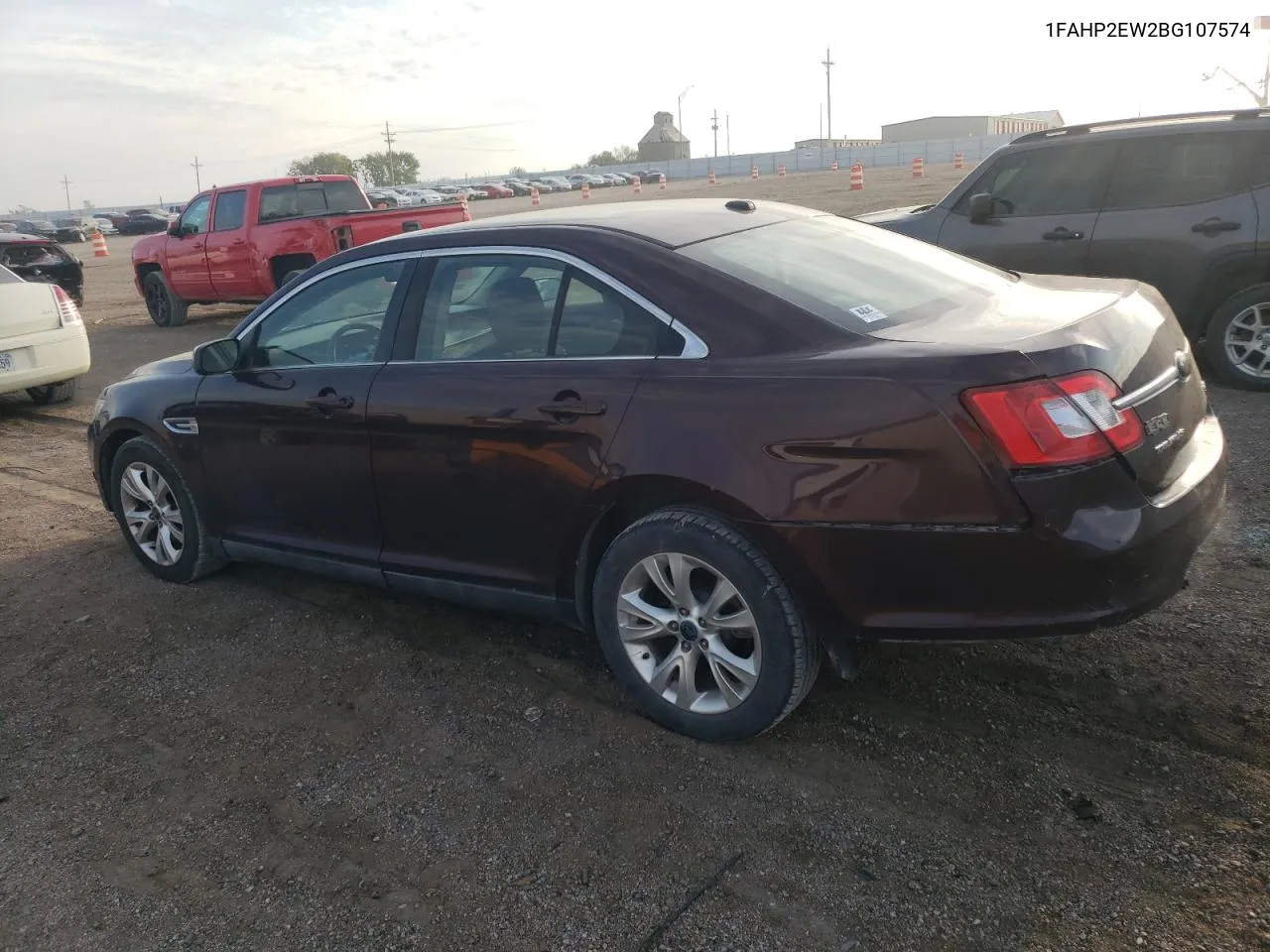 2011 Ford Taurus Sel VIN: 1FAHP2EW2BG107574 Lot: 70218324