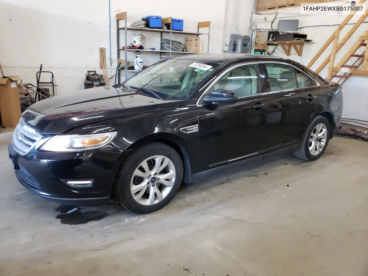 2011 Ford Taurus Sel VIN: 1FAHP2EWXBG175007 Lot: 70298364