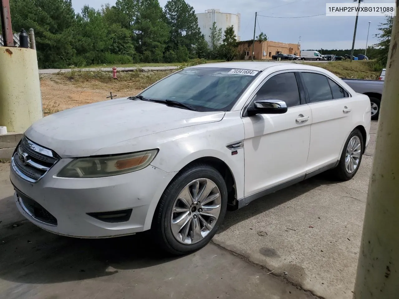 2011 Ford Taurus Limited VIN: 1FAHP2FWXBG121088 Lot: 70341684