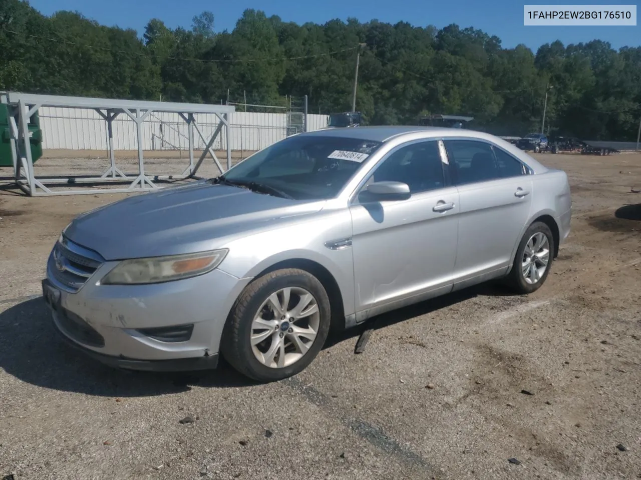 2011 Ford Taurus Sel VIN: 1FAHP2EW2BG176510 Lot: 70640814