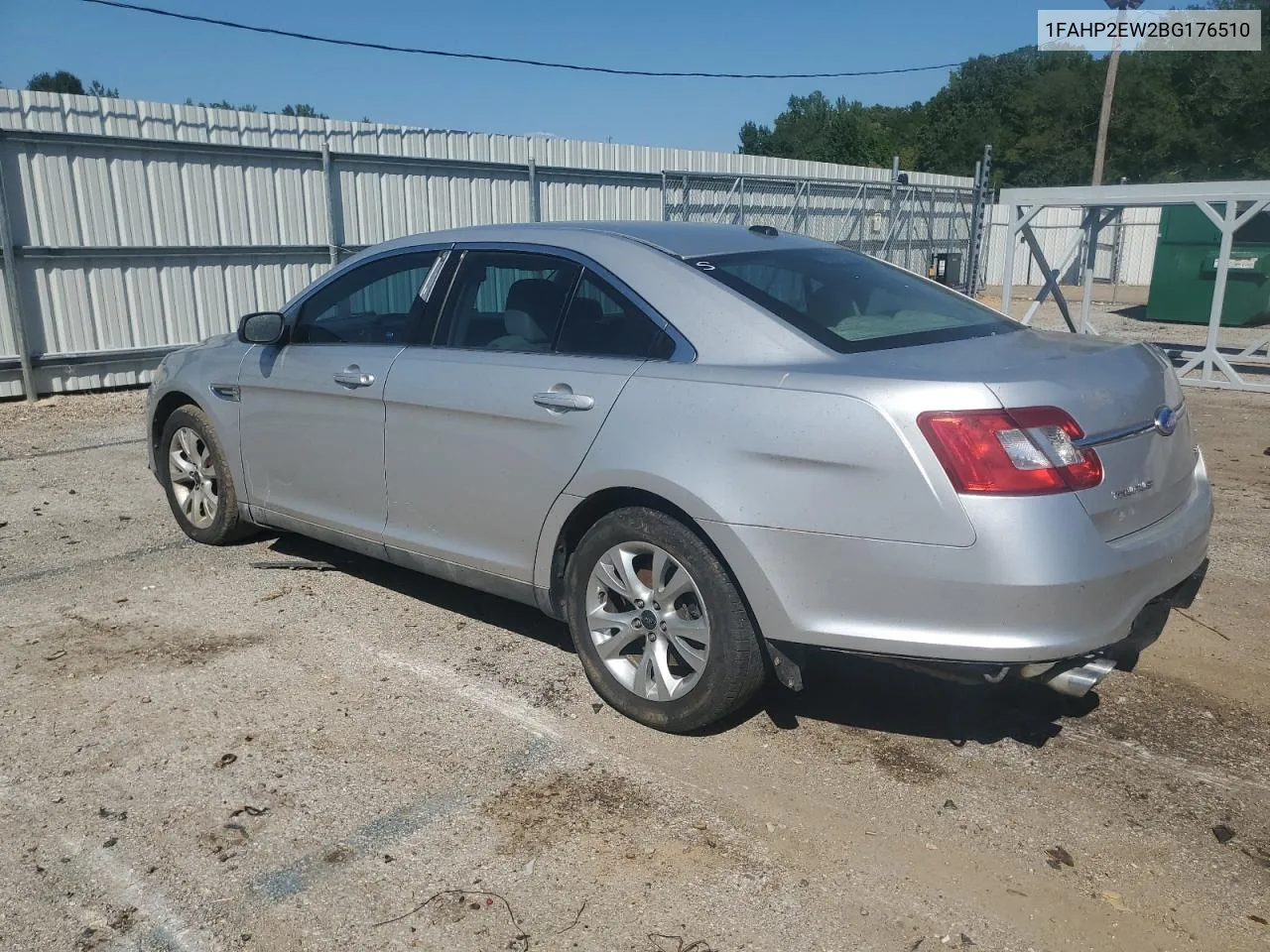 1FAHP2EW2BG176510 2011 Ford Taurus Sel