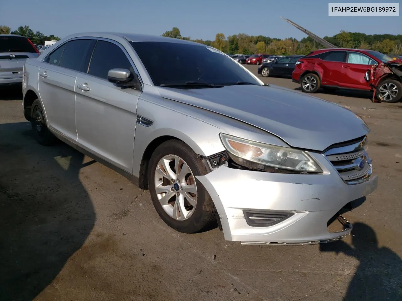 1FAHP2EW6BG189972 2011 Ford Taurus Sel