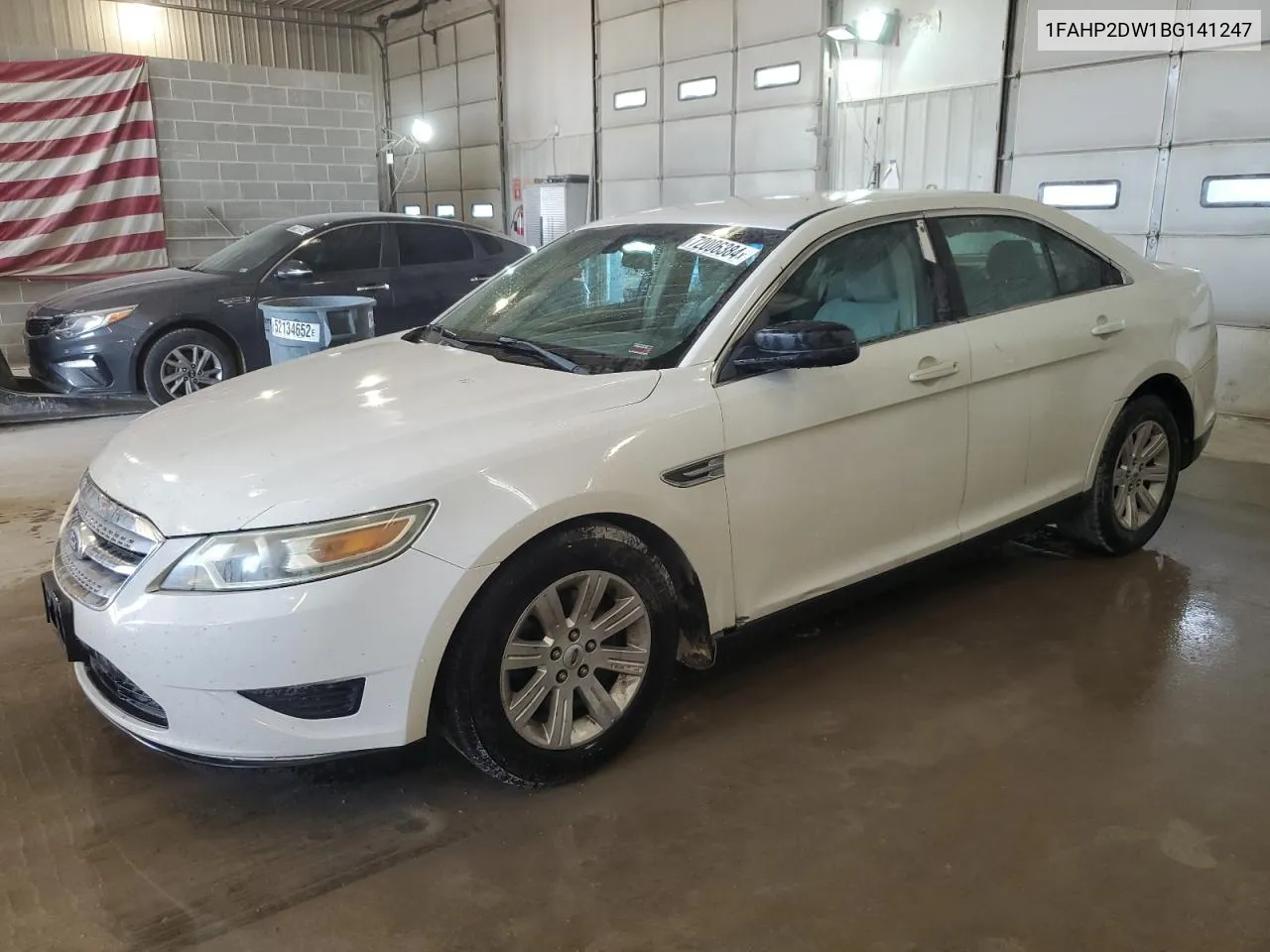 2011 Ford Taurus Se VIN: 1FAHP2DW1BG141247 Lot: 72006384