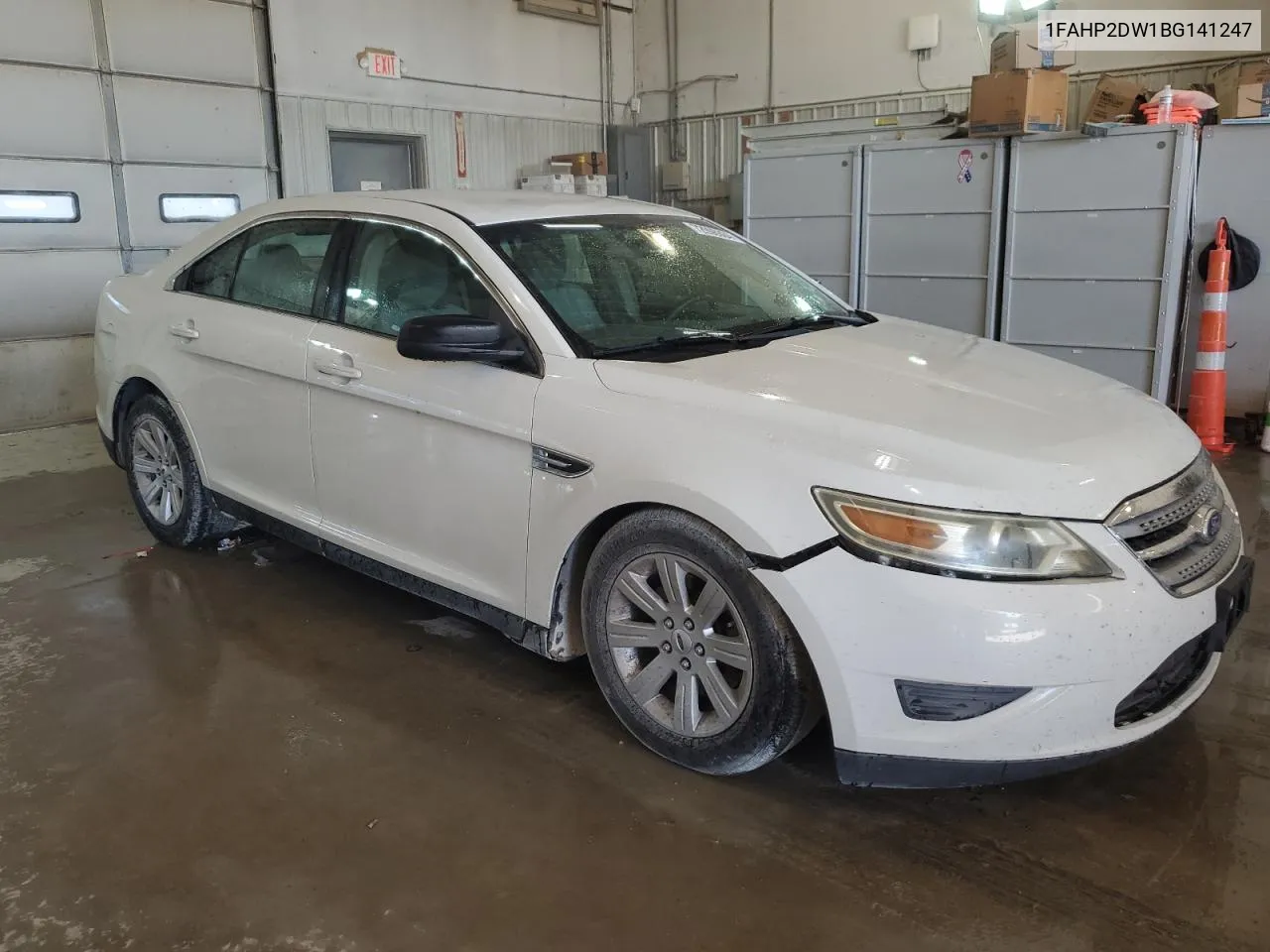 2011 Ford Taurus Se VIN: 1FAHP2DW1BG141247 Lot: 72006384