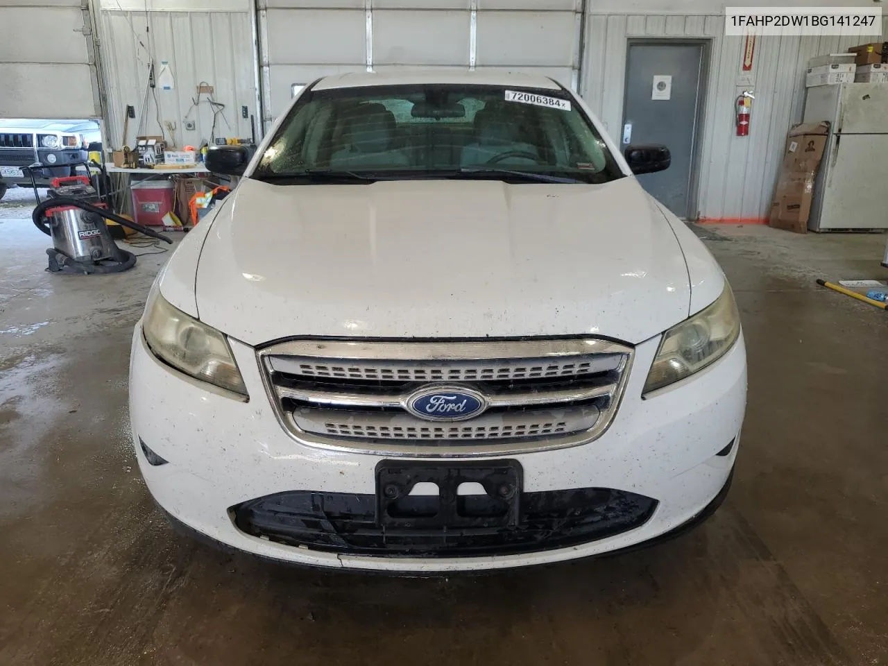 2011 Ford Taurus Se VIN: 1FAHP2DW1BG141247 Lot: 72006384