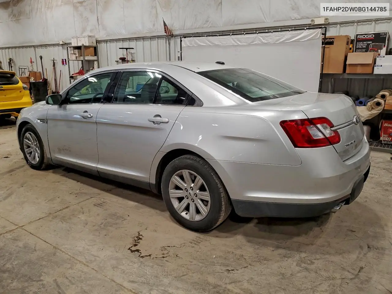 1FAHP2DW0BG144785 2011 Ford Taurus Se