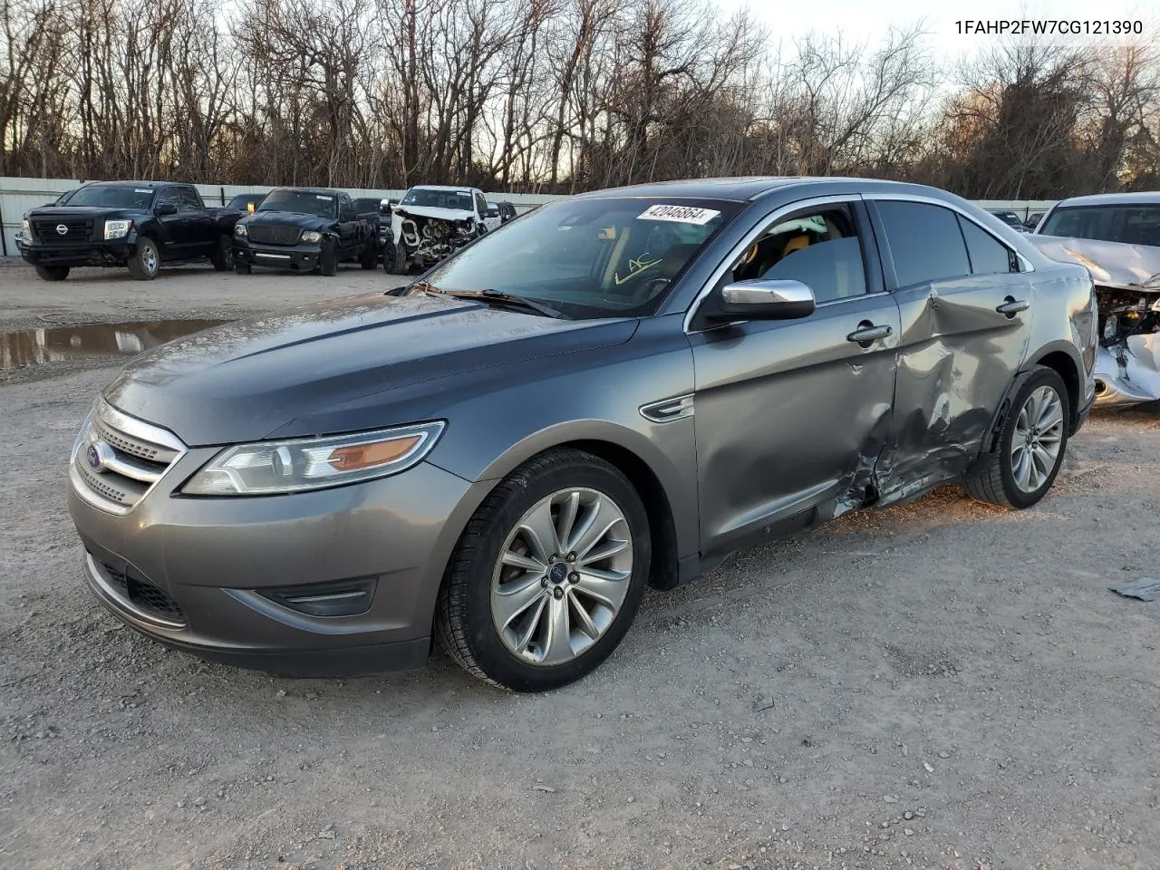 2012 Ford Taurus Limited VIN: 1FAHP2FW7CG121390 Lot: 42046864