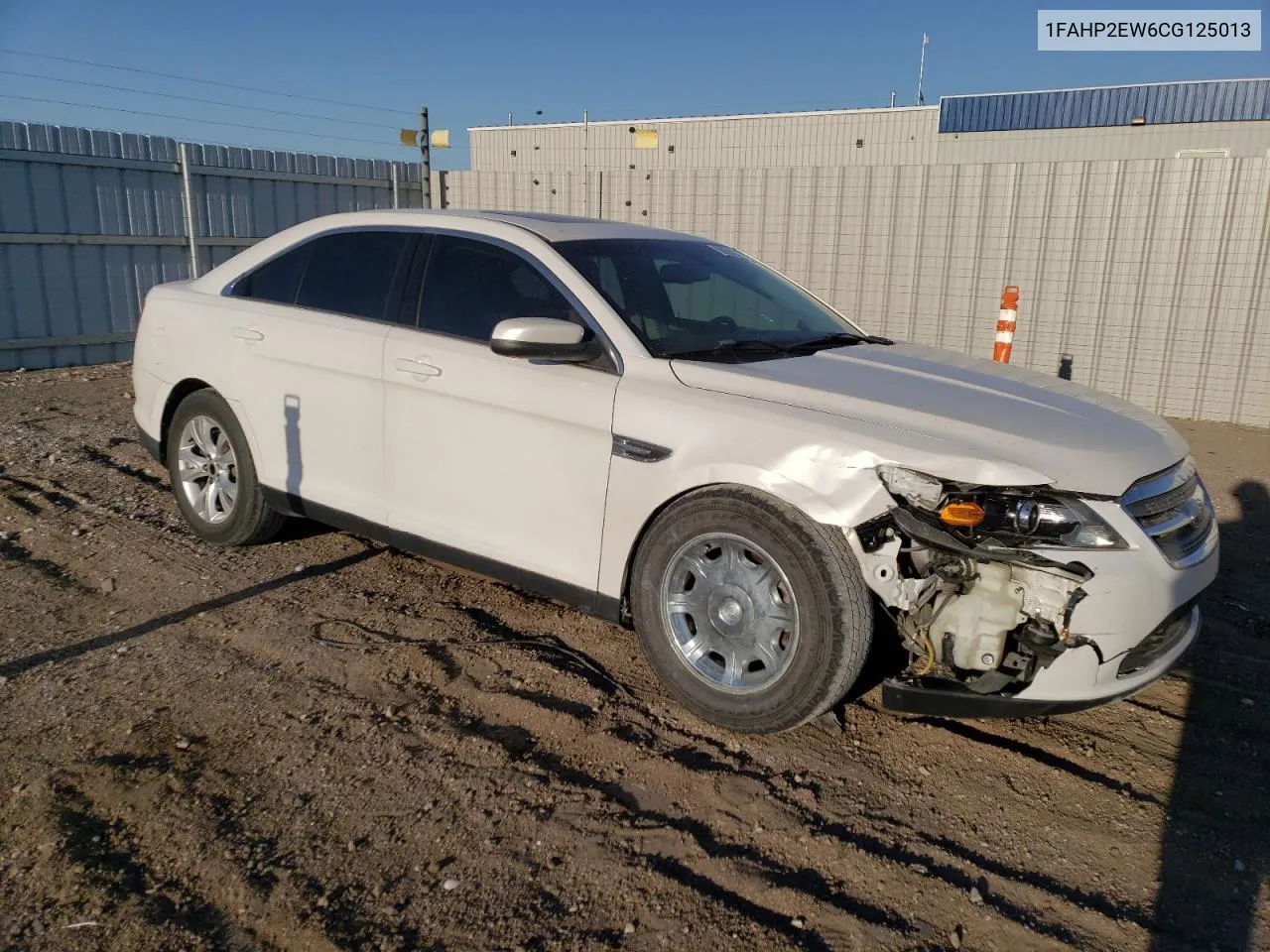 1FAHP2EW6CG125013 2012 Ford Taurus Sel