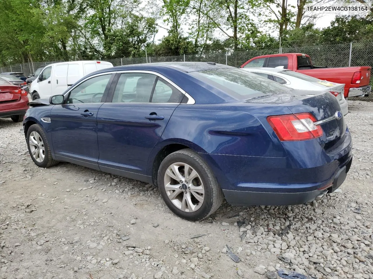 2012 Ford Taurus Sel VIN: 1FAHP2EW4CG138164 Lot: 53215814