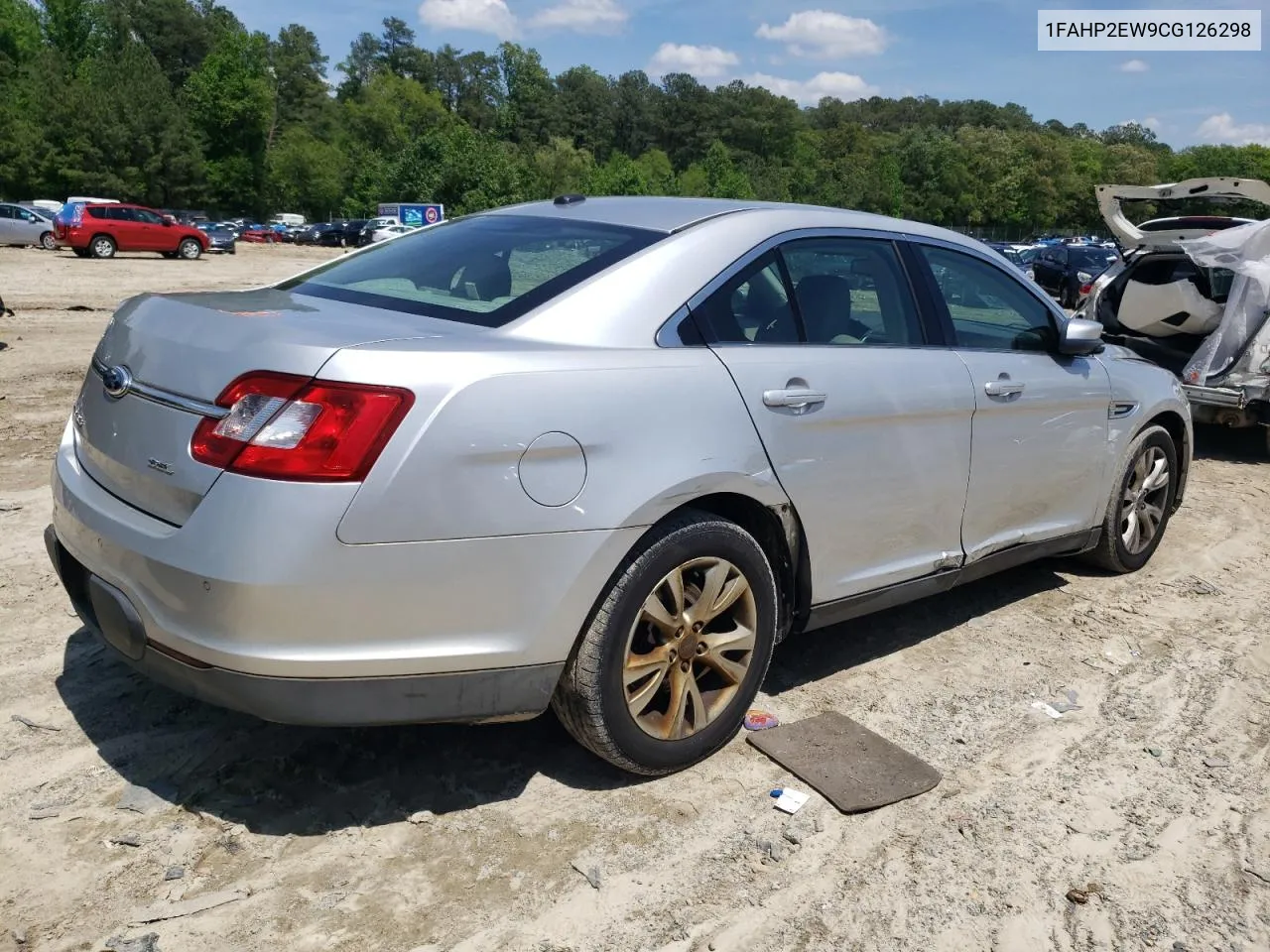 2012 Ford Taurus Sel VIN: 1FAHP2EW9CG126298 Lot: 53587264