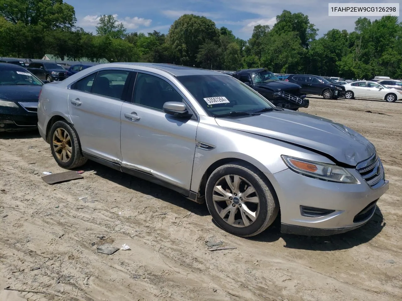 2012 Ford Taurus Sel VIN: 1FAHP2EW9CG126298 Lot: 53587264