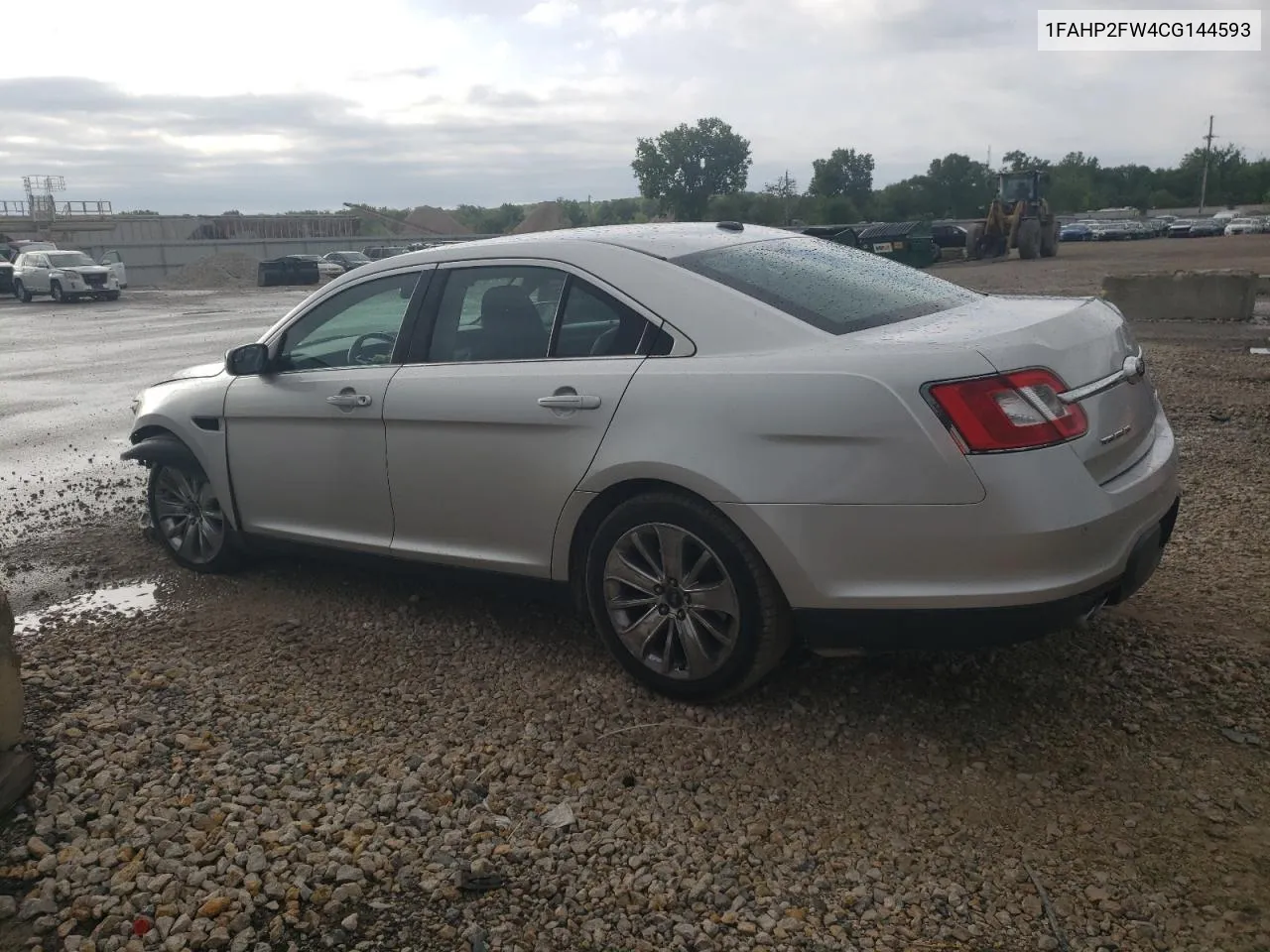 2012 Ford Taurus Limited VIN: 1FAHP2FW4CG144593 Lot: 53910754