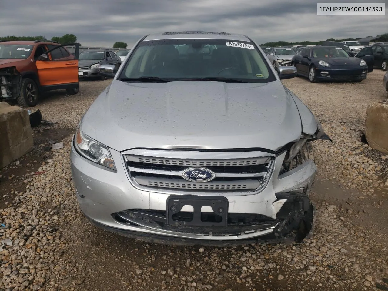 1FAHP2FW4CG144593 2012 Ford Taurus Limited