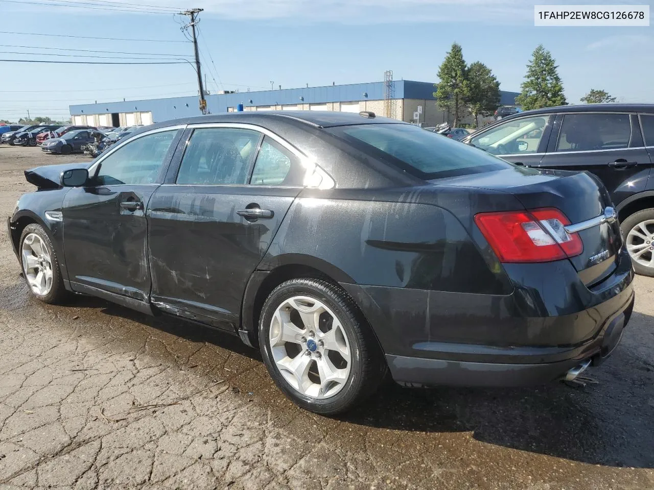 1FAHP2EW8CG126678 2012 Ford Taurus Sel