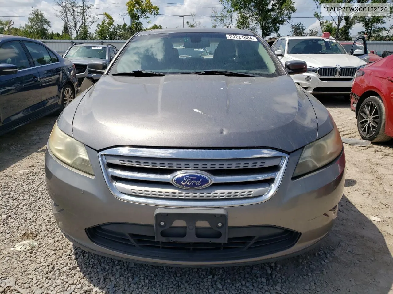 2012 Ford Taurus Sel VIN: 1FAHP2EWXCG132126 Lot: 54221634