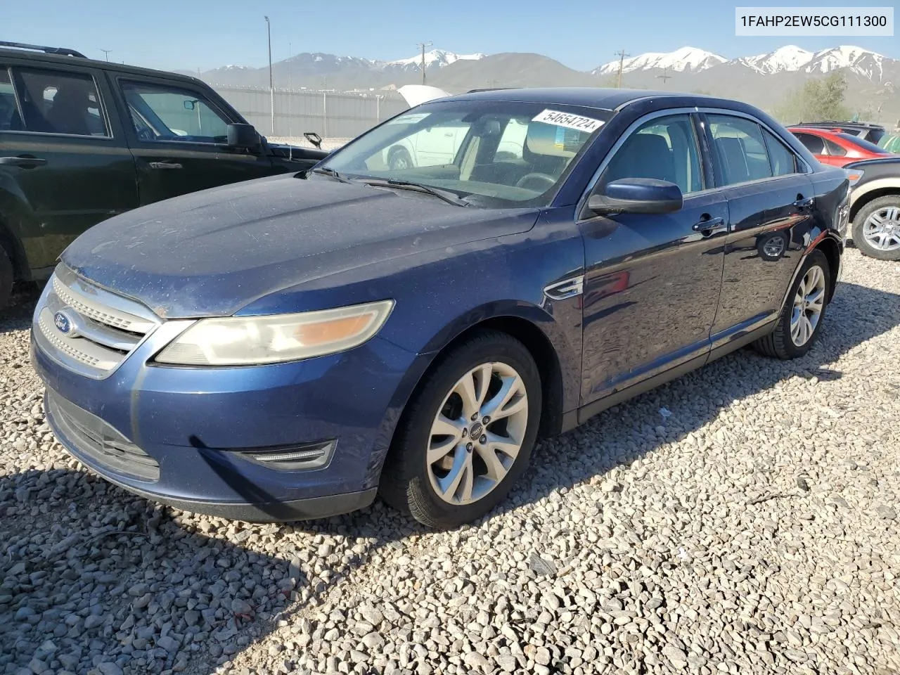 2012 Ford Taurus Sel VIN: 1FAHP2EW5CG111300 Lot: 54654724