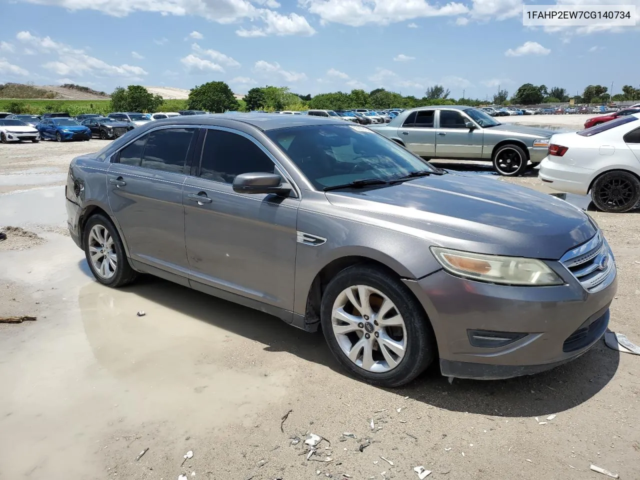 2012 Ford Taurus Sel VIN: 1FAHP2EW7CG140734 Lot: 55921414