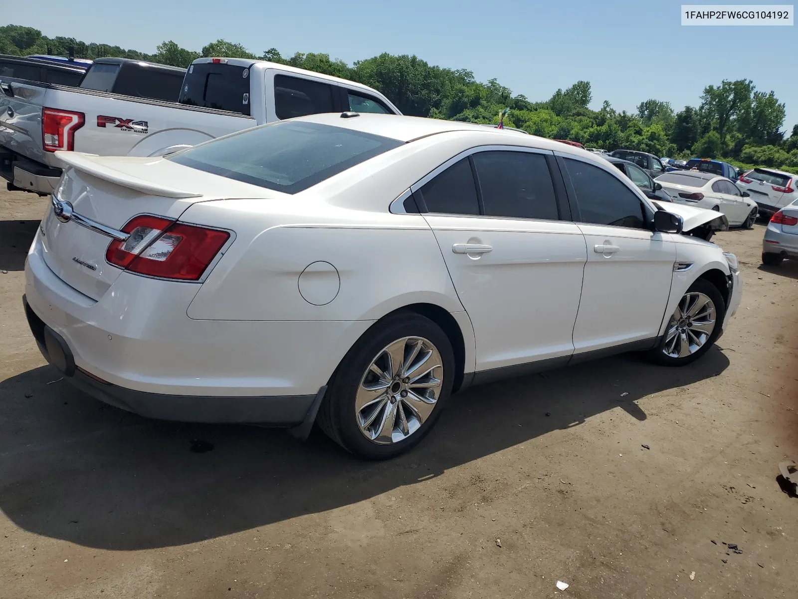 2012 Ford Taurus Limited VIN: 1FAHP2FW6CG104192 Lot: 56721354