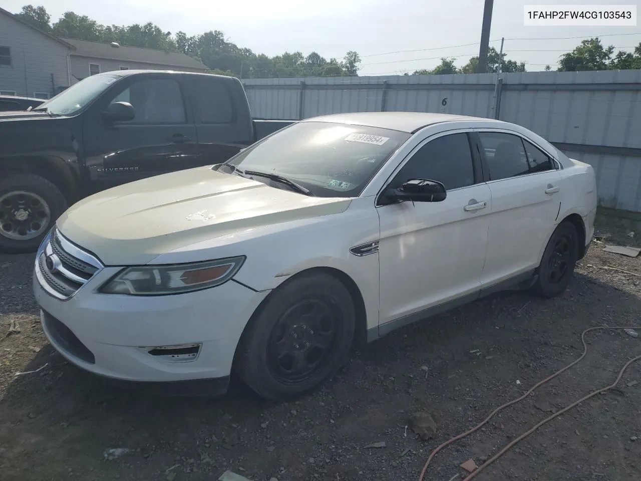 1FAHP2FW4CG103543 2012 Ford Taurus Limited