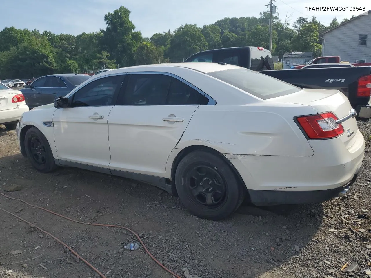 2012 Ford Taurus Limited VIN: 1FAHP2FW4CG103543 Lot: 58919954