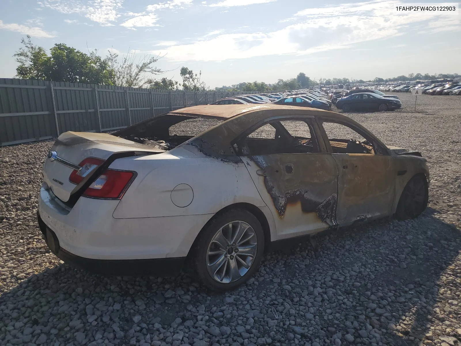 2012 Ford Taurus Limited VIN: 1FAHP2FW4CG122903 Lot: 59162094