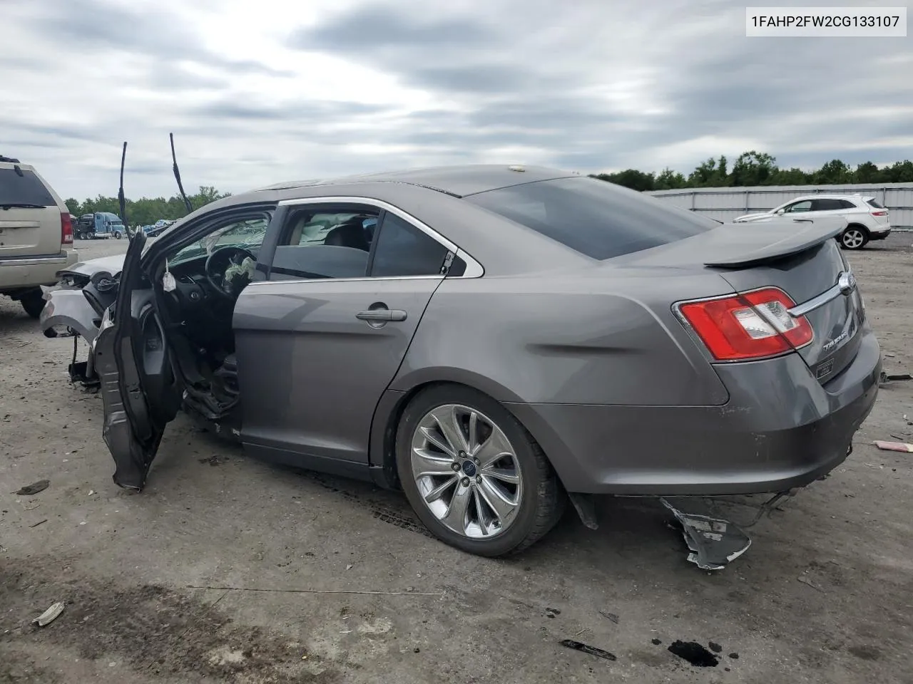 2012 Ford Taurus Limited VIN: 1FAHP2FW2CG133107 Lot: 61282154