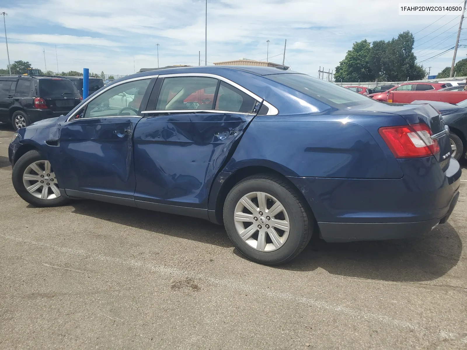 2012 Ford Taurus Se VIN: 1FAHP2DW2CG140500 Lot: 61516914