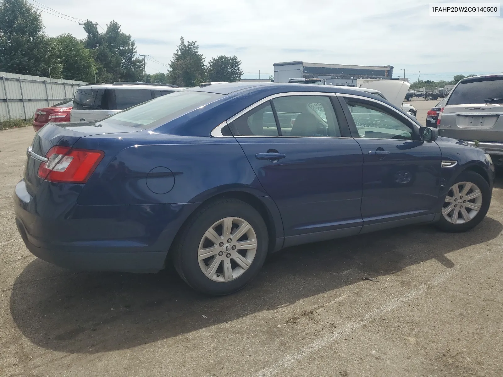 2012 Ford Taurus Se VIN: 1FAHP2DW2CG140500 Lot: 61516914