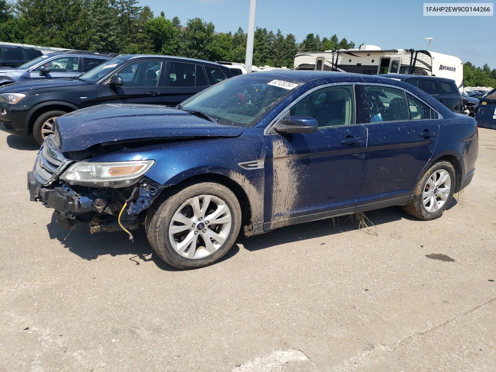 2012 Ford Taurus Sel VIN: 1FAHP2EW9CG144266 Lot: 62128254