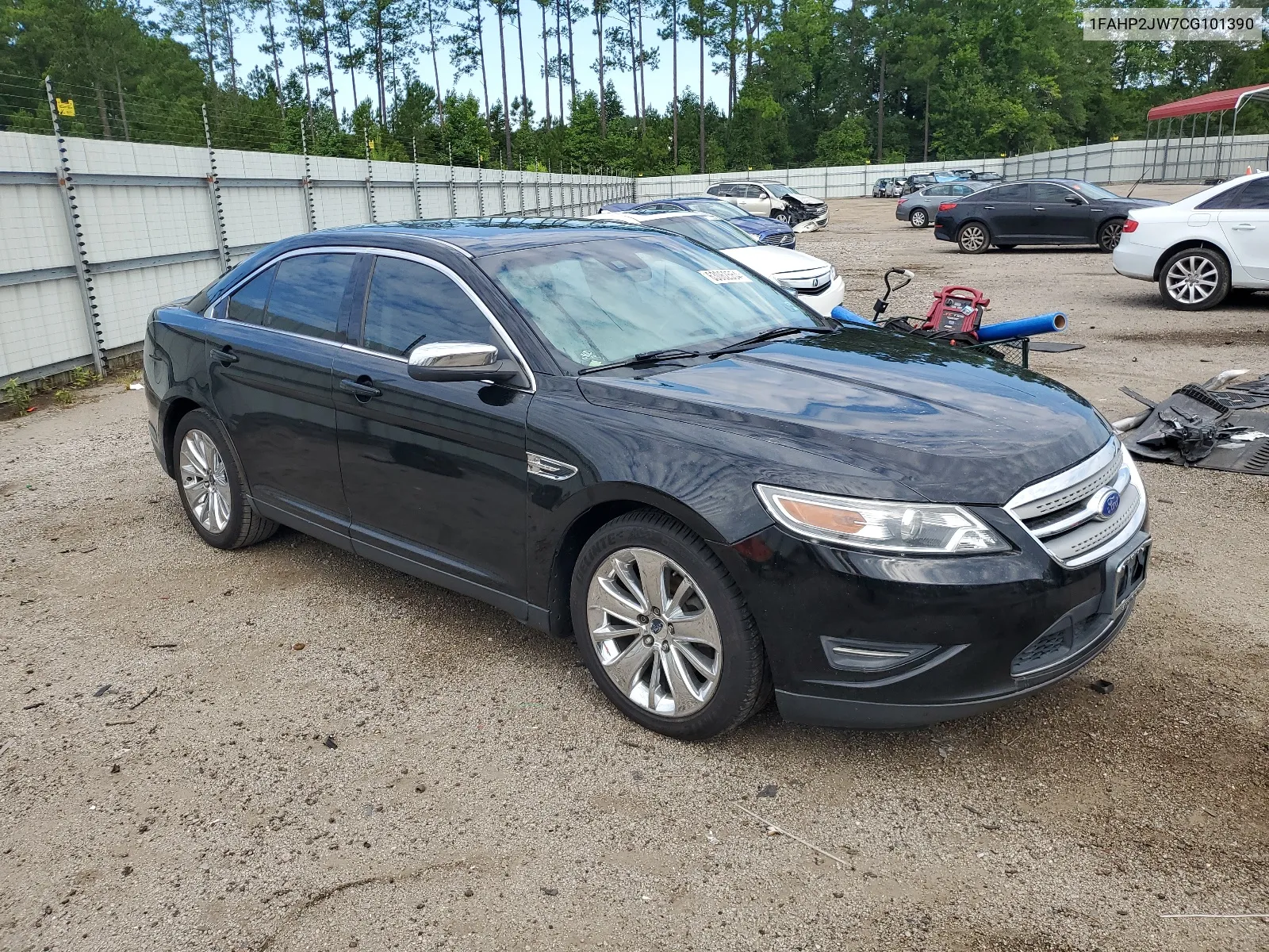 2012 Ford Taurus Limited VIN: 1FAHP2JW7CG101390 Lot: 63062554